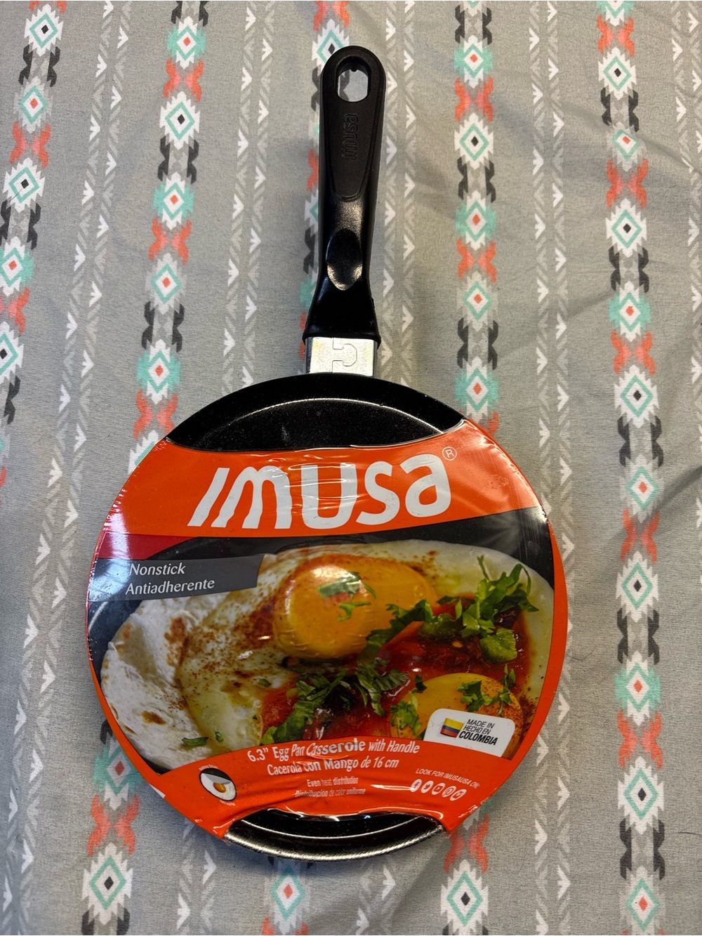 📍NWT IMUSA Nonstick Egg Pan with Handle
